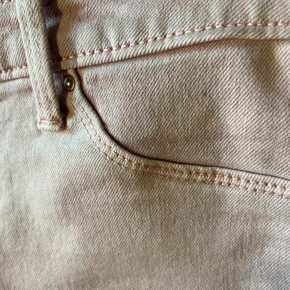 Mossimo Denim blush pink mid rise crop jegging - Picture 9 of 11